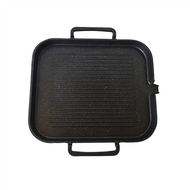 Плоска тарілка для барбекю